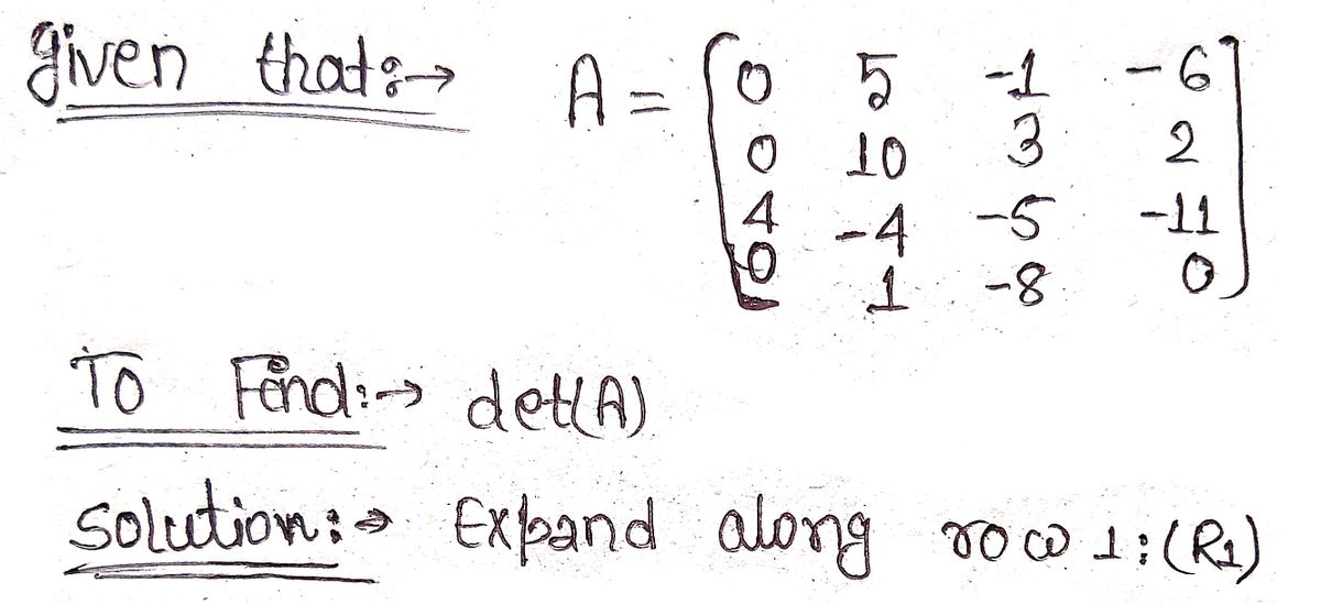 Algebra homework question answer, step 1, image 1